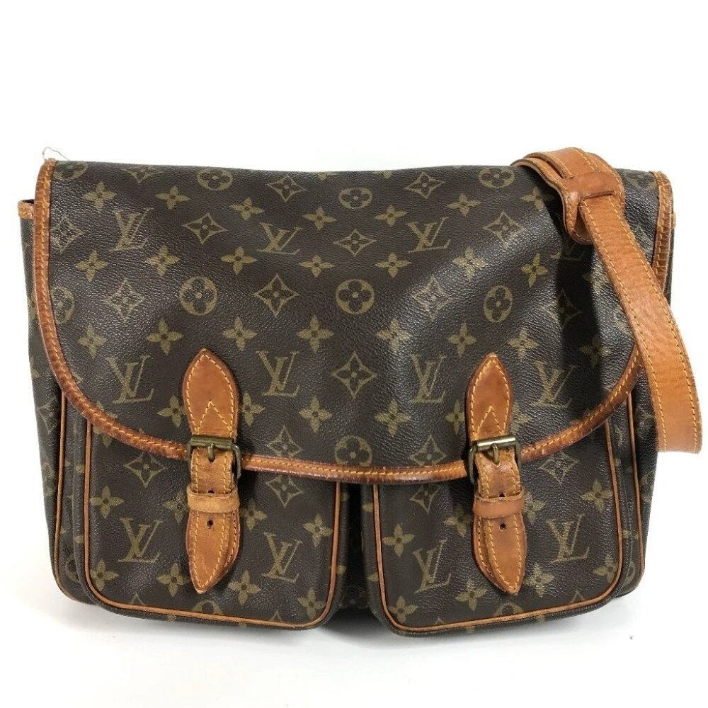 LOUIS VUITTON Monogram Sac Bazas Japon Crossbody bag flap Shoulder Bag - Picture 1 of 14